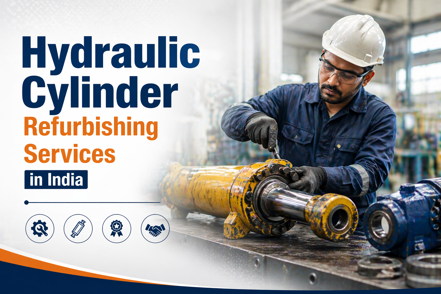 hydraulic cylinder refurbishing services in India